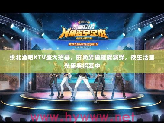 张北酒吧KTV盛大招募，时尚男模璀璨演绎，夜生活星光盛典招募中