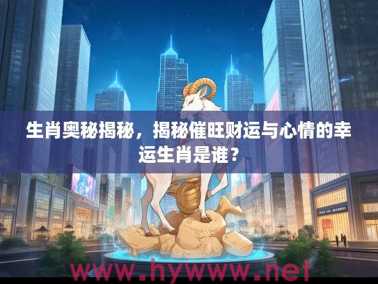 生肖奥秘揭秘，揭秘催旺财运与心情的幸运生肖是谁？
