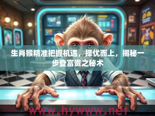 生肖猴精准把握机遇，择优而上，揭秘一步登富贵之秘术