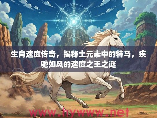 生肖速度传奇，揭秘土元素中的特马，疾驰如风的速度之王之谜