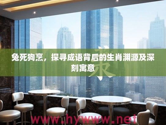 兔死狗烹，探寻成语背后的生肖渊源及深刻寓意