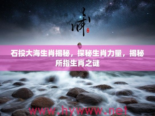 石投大海生肖揭秘，探秘生肖力量，揭秘所指生肖之谜