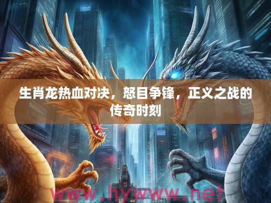 生肖龙热血对决，怒目争锋，正义之战的传奇时刻