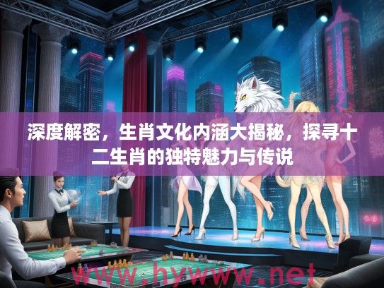 深度解密，生肖文化内涵大揭秘，探寻十二生肖的独特魅力与传说